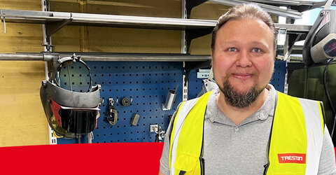 Treston Blog-Titel Quick-Edge Arbeitstisch