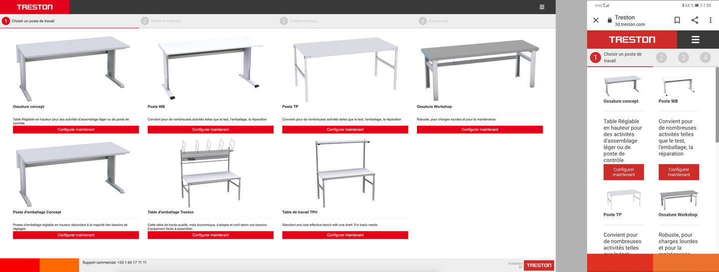 Treston 3D configurateur