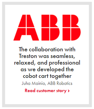 ABB reference statement on Treston and custom-made solutions