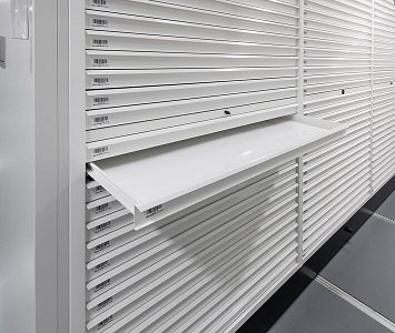 Treston laatikostot Kansallisarkiston keskusarkistossa