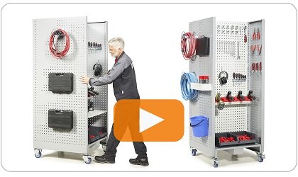 Versatile Treston Tower storage and workstation unit