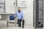 Bin cabinets by Treston