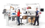 Treston Concept Packtisch mit Flex Stehhilfe