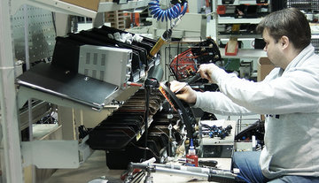 Treston industrial furniture is highly ergonomic and improves efficiency