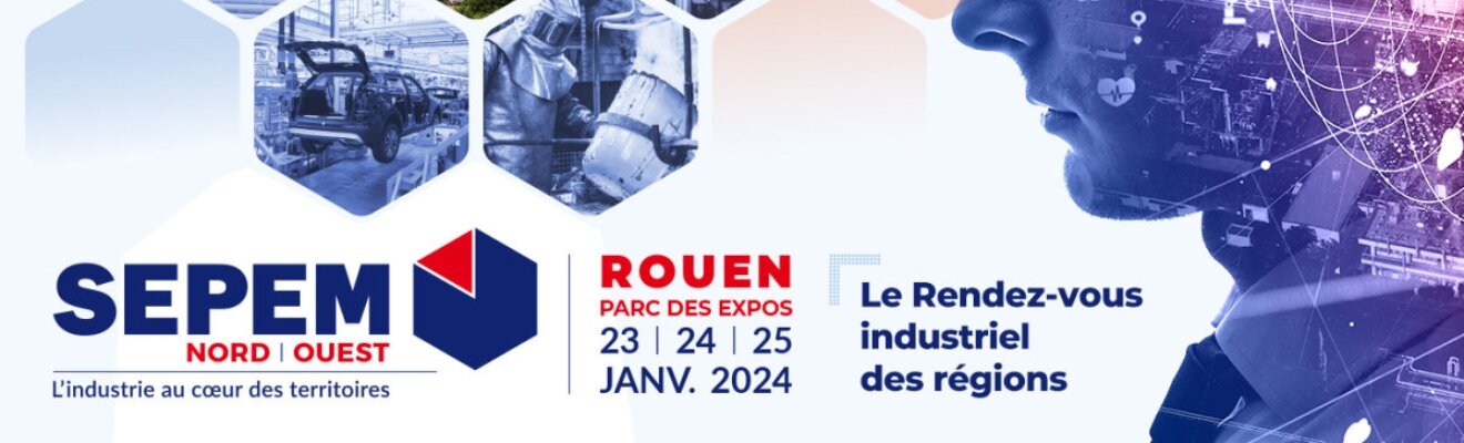Affiche du salon SEPEM Rouen 2024