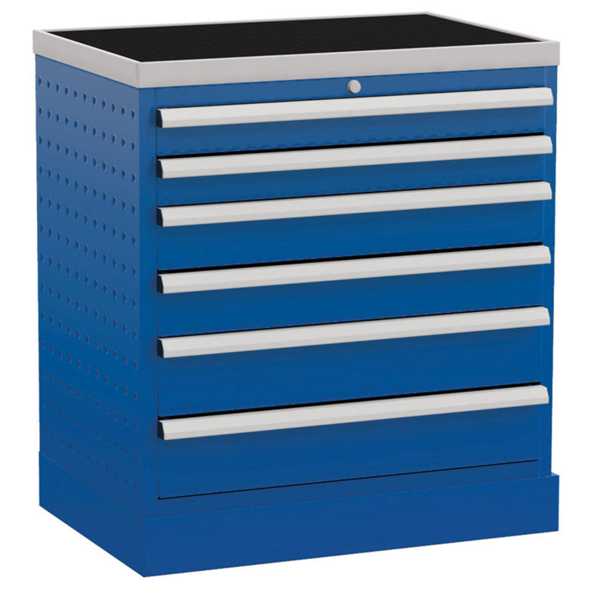 тумба для инструментов с выдвижными ящиками на колесах