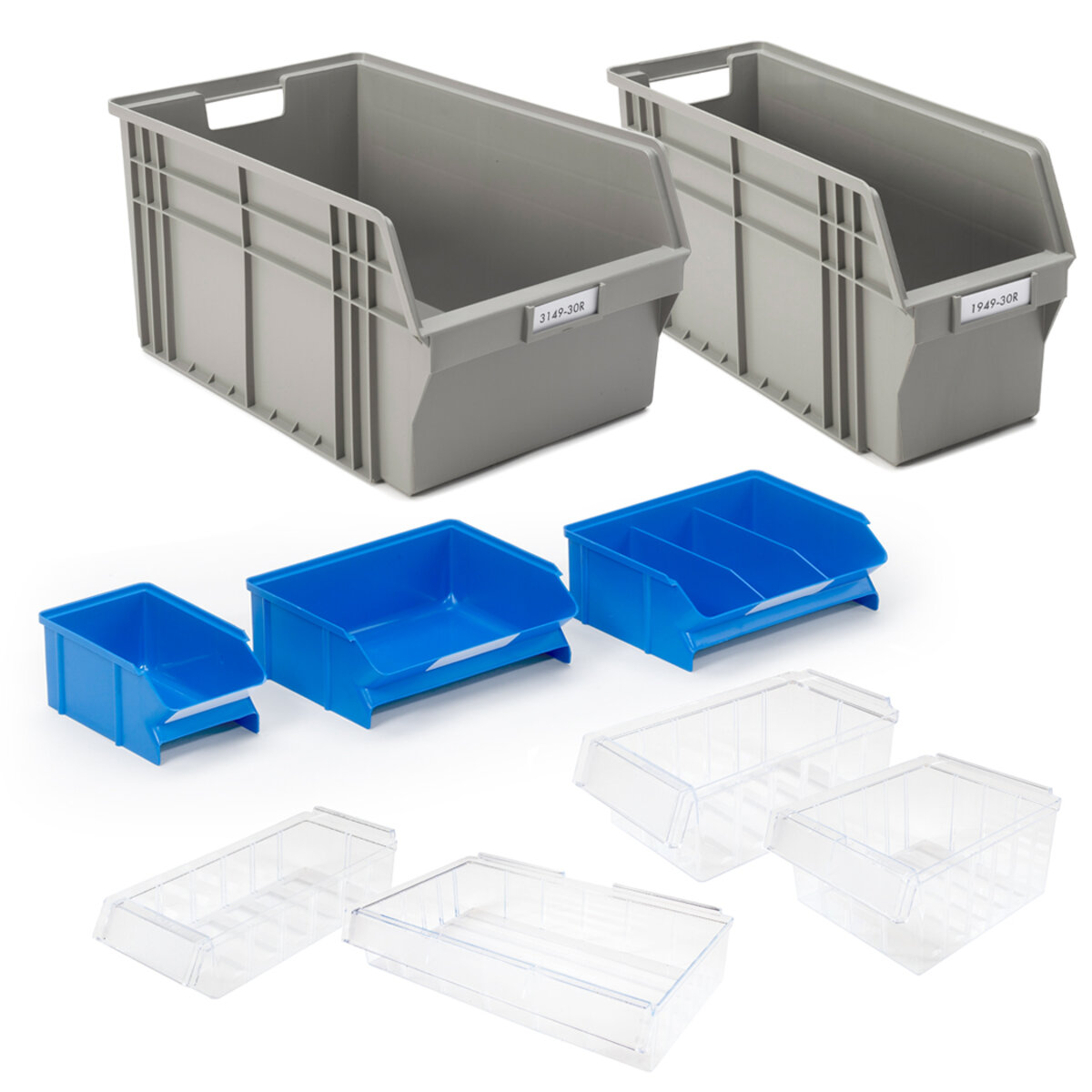 bacs distributeur - bacs plastiques de rangement durable et multicolor ...